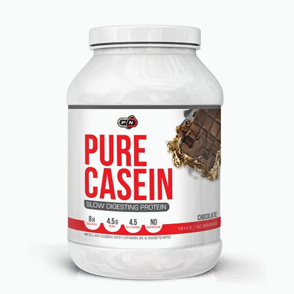 Pure Nutrition Pure Casein 1814gr Proteins Casein Protein Flavor: Double Chocolate|Coukies & Cream