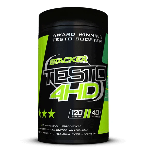NVE Stacker Testo 4HD 120 caps Testosterone Boosters
