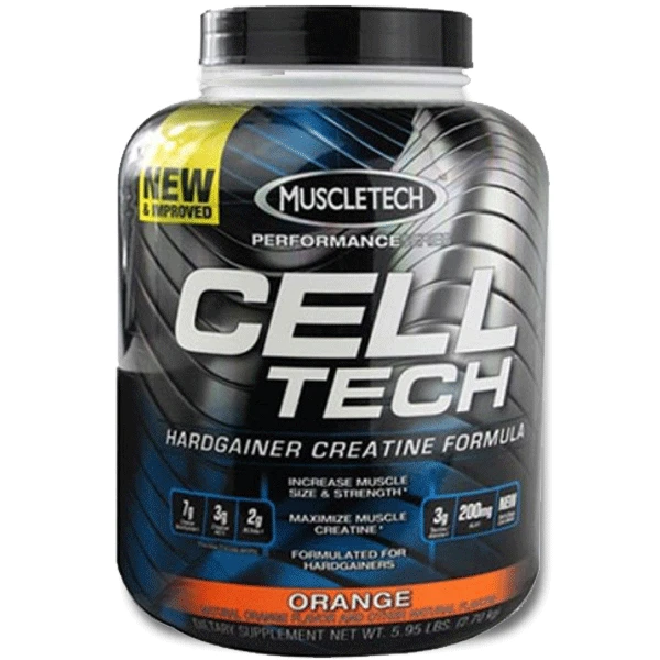 Muscletech Celltech Performance Series 6 lbs Creatine Flavor: Orange|Grape|Fruit Punch
