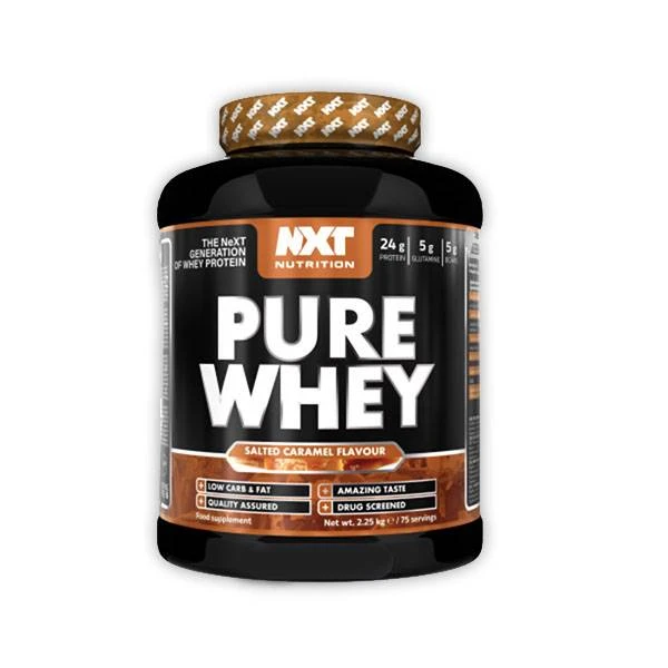 NXT Pure Whey 2,25Kg Proteins Hydro And Isolate Flavor: Vanila|Milk Chocolate|Banana Split|Strawberry|Salted Caramel