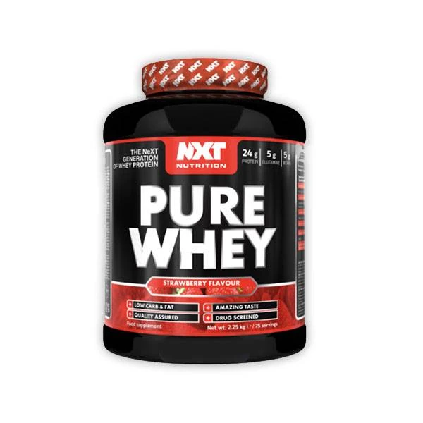 NXT Pure Whey 2,25Kg Proteins Hydro And Isolate Flavor: Vanila|Milk Chocolate|Banana Split|Strawberry|Salted Caramel
